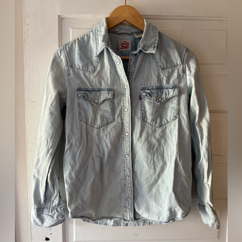 Levi's Light Blue Denim Shirt